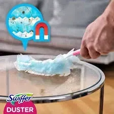 Віничок для прибирання пилу Swiffer Duster Limited Edition Рожевий 1 ручка + 3 запаски 8700216123587 фото