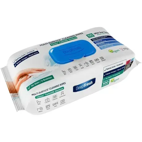 Deep Fresh Multi-Surface вологі серветки для прибирання 100 шт універсальні 8681554625349 фото