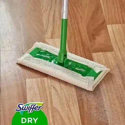 Змінні сухі серветки для швабри Swiffer Dry Parket & Laminat для делікатного прибирання 18 шт. 5413149232754 фото