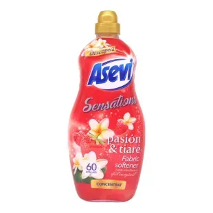 Концентрированный кондиционер для белья Asevi Sensations Pasion & Tiare, 1,44 л (60 стирок) 8411582888726 фото