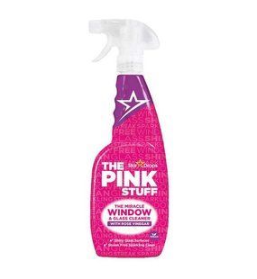 Спрей-засіб з рожевим оцтом для миття вікон та скла Pink Stuff Window & Glass Rose Vinegar 750 мл 5060033820759 фото
