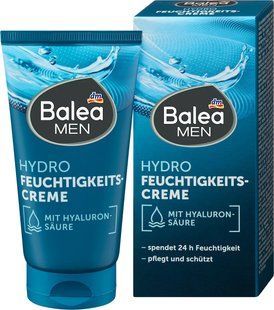 Зволожуючий крем для обличчя Balea MEN Hydro з гіалуроновою кислотою, 75 мл 4066447855234 фото
