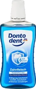 Ополіскувач Dontodent Zahnfleisch Intensive для ясен інтенсивний догляд (фтор 450), 500 мл 4066447705515 фото