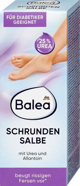 Мазь-крем для ніг Balea Schrundensalbe від тріщин стоп з 25% сечовини та алантоїном, 50 мл 4066447492644 фото