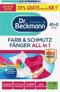 Серветки для запобігання линянню Dr.Beckmann, 48 шт 4008455101910 фото