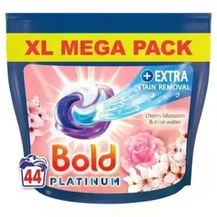 Капсули для прання Bold Platinum Cherry Blossom & Rose Water 44 шт 8700216169462 фото