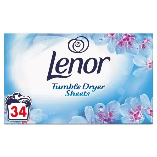Ароматизовані серветки для сушильної машини Lenor April Fresh &laquo;Квітнева свіжість&raquo;, 34 шт 8001090747723 фото