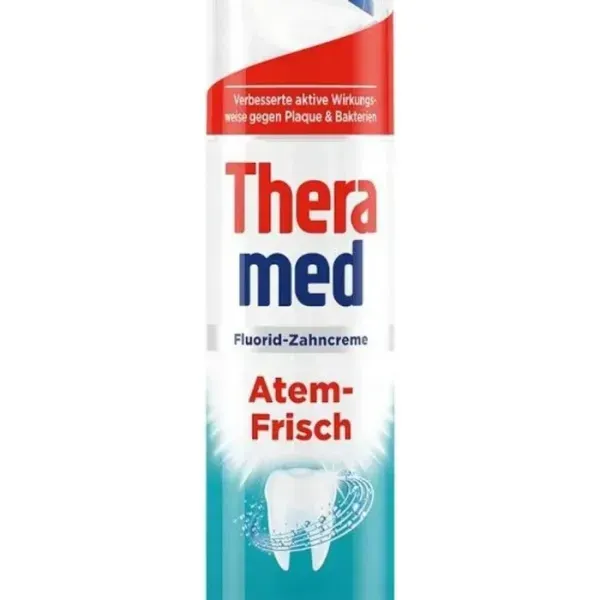 Зубна паста Theramed Atem-Frisch Свіжий подих помпа 100 мл 4015100185287 фото