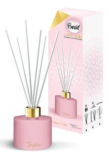 Ароматичний дифузор-палички Brait Premium Pastel Rose | ніжний аромат пелюсток троянди, до 45 днів дії, 100 мл 5908241796940 фото