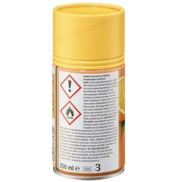Запаска до автоматичного ароматизатора Denkmit Orange Magic & Lemon 250 мл 4058172926600 фото