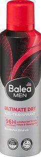 Чоловічий антиперспірант-спрей Balea MEN Ultimate Dry 48h без спирту, 200 мл 4067796217759 фото
