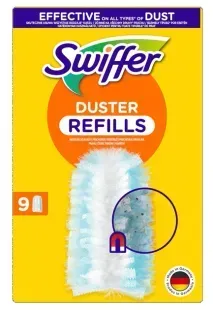 Swiffer Duster Змінні насадки для щітки від пилу 9 шт 5410076541553 фото